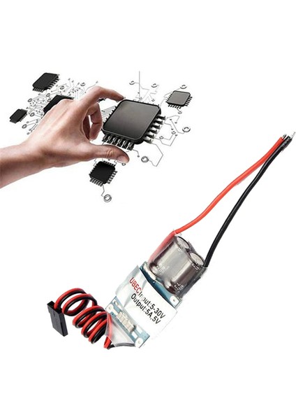 5A 2-7s Fpv Alıcı Güç Kaynağı Voltaj Regülatörü Harici Bec (Ubec) 5V Adım Aşağı Regülatör Modülü Rc Uçak Için (Yurt Dışından)