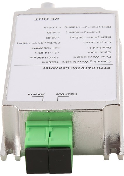 Mini Catv Ftth Alıcı Fiber Optik Wdm Düğüm Rf Dönüştürücü Triplexer Minimode Kapalı Agc 1310NM/1550NM Güç Olmadan (Yurt Dışından)
