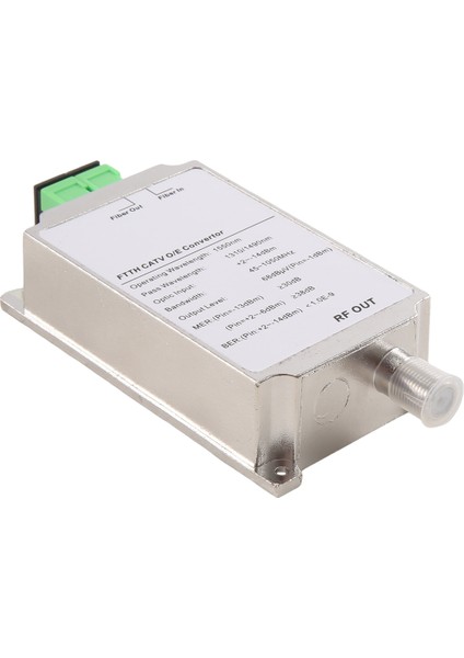 Mini Catv Ftth Alıcı Fiber Optik Wdm Düğüm Rf Dönüştürücü Triplexer Minimode Kapalı Agc 1310NM/1550NM Güç Olmadan (Yurt Dışından)
