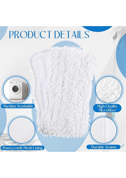 10 Adet Mikrofiber Buharlı Paspas Yedek Pedleri Shark Buharlı Paspas S3101 S3102 S3250 S3251 Yıkanabilir Tekrar Kullanılabilir Paspas Pedleri (Yurt Dışından) modelleri