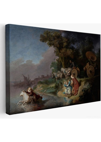 Rembrandt - Avrupalının Kaşırılışı Tablo - The Abduction Of EUROPA-7138