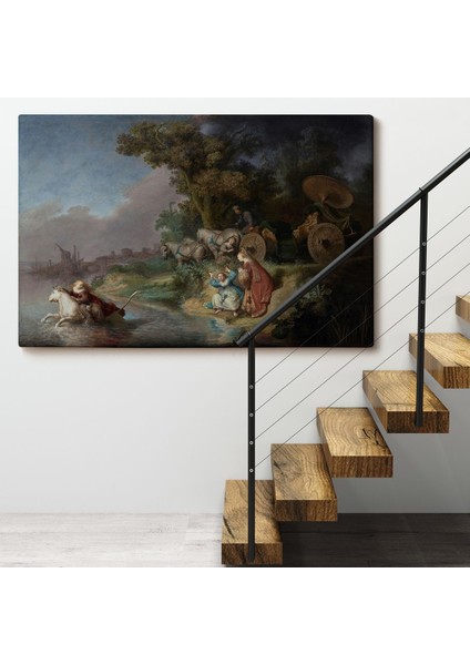 Rembrandt - Avrupalının Kaşırılışı Tablo - The Abduction Of EUROPA-7138