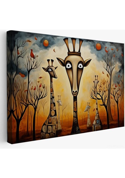 Soyut Zürafalar TABLOSU-7216