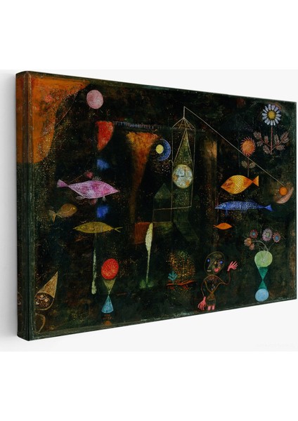Paul Klee - Sihirli Balık Tablo - Fish MAGIC-7109
