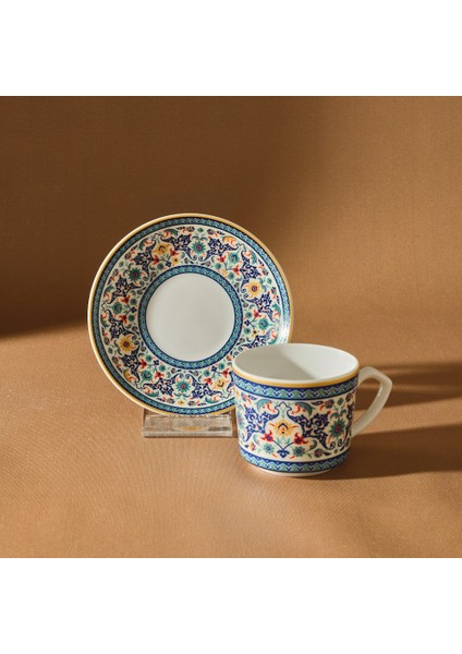 Beylerbeyi 6 Kişilik Kahve Fincan Takımı 80 ml