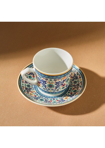 Beylerbeyi 6 Kişilik Kahve Fincan Takımı 80 ml