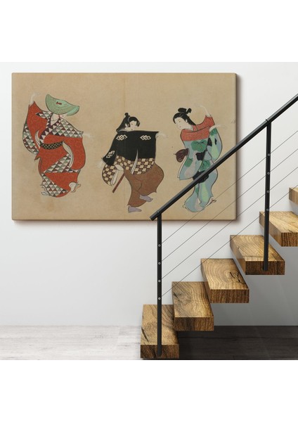 Kamisaka Sekka - Japon Dand TABLOSU-7065 fırsatları