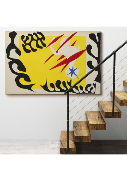 Henri Matisse- Caz'dan Beyaz Filin Kabusu TABLO-7079 fırsatları