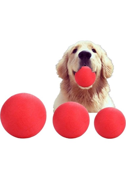 Köpek Eğitim Çiğneme Topu Evcil Hayvan Çiğneme Dirençli Top Katı Kauçuk Elastik Top Ipli Evcil Hayvan Oyuncağı Ipli Elastik Top (Yurt Dışından)
