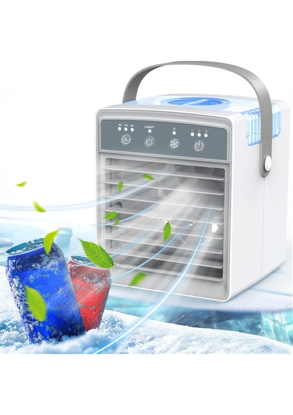 Taşınabilir Klimalar, USB Kişisel Mini Klima, Sislemeli Buharlaştırıcı Hava Soğutucu, Oda, Çadır, Araba Için (Yurt Dışından)