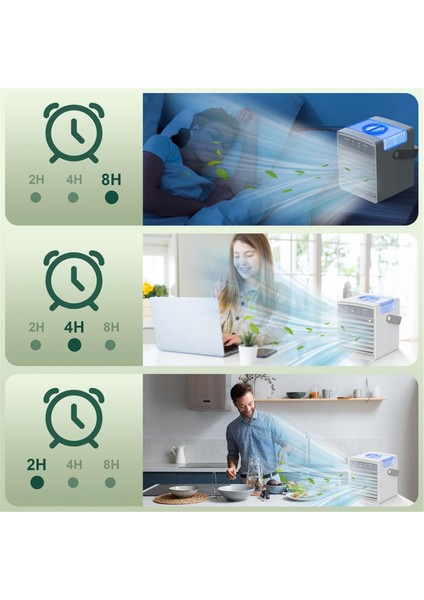Taşınabilir Klimalar, USB Kişisel Mini Klima, Sislemeli Buharlaştırıcı Hava Soğutucu, Oda, Çadır, Araba Için (Yurt Dışından)