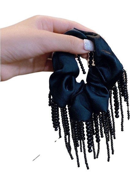 At Kuyruğu Lastik Bant Saç Tokası Büyük Dairesi (Yurt Dışından)