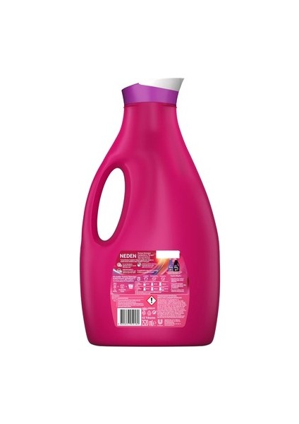 Sıvı Çamaşır Deterjanı 2520 ml Renkliler ve Siyahlar 2 Li