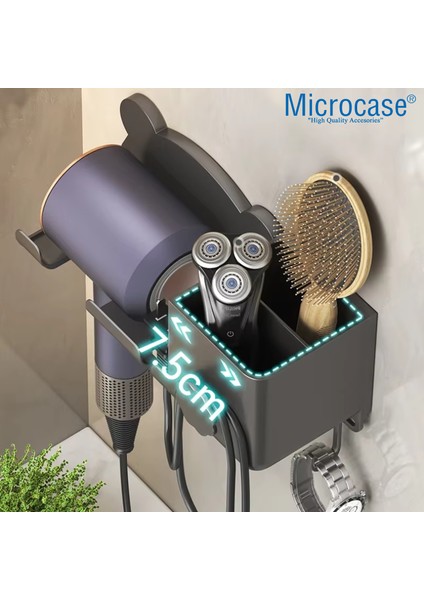 Çok Fonksiyonlu Saç Kurutma Makinası ve Banyo Malzemeleri İçin Düzenleyici Askılık Stand - AL5050 indirimleri