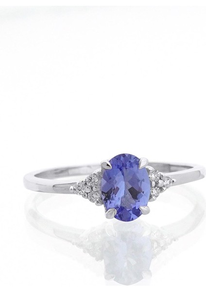 Tanzanite Oval Tektaş Yüzük fiyatları