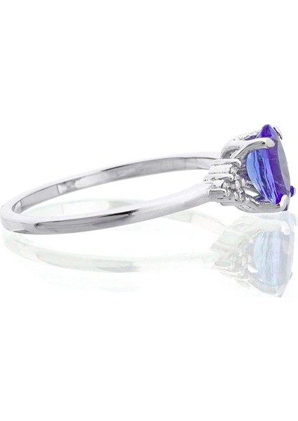 Tanzanite Oval Tektaş Yüzük modelleri