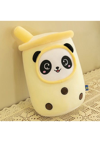 Yaratıcı Yeni Krema Sütlü Çay Fincan Yastık Sütlü Çay Panda Bebek Peluş Oyuncak Çocuk Bebek Bebek Alışveriş Merkezi Partisi (Yurt Dışından)