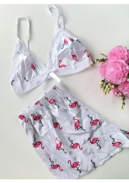 Şortlu Sexy Filamingolu Takım fiyatları