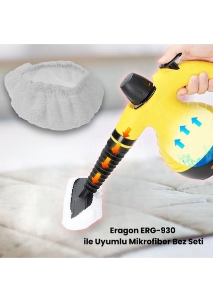 Eragon ERG-930 Buharlı Temizleyici ile Uyumlu Bez Seti modelleri