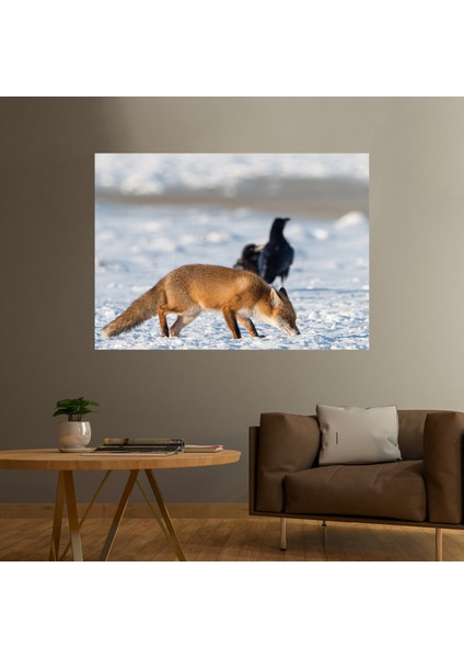 Kanvas Tablo -Kızıl Tilki Serisi