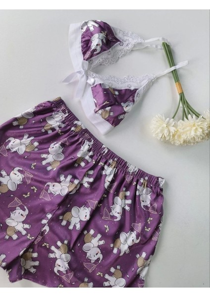 Şortlu Sexy Takım