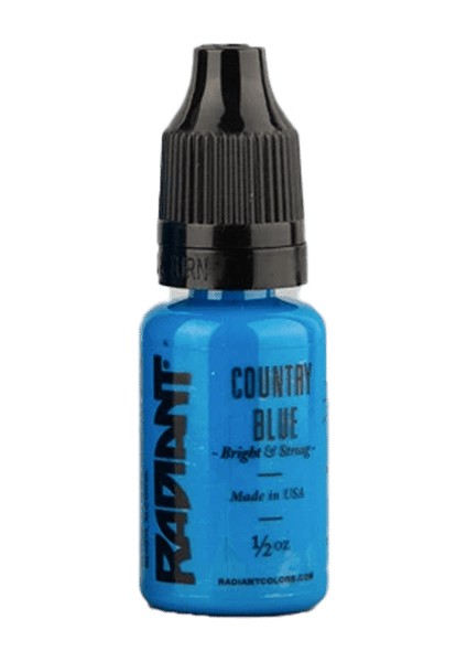 Country Blue - Radiant Tattoo Dövme Boyası - 0,5oz/15ml