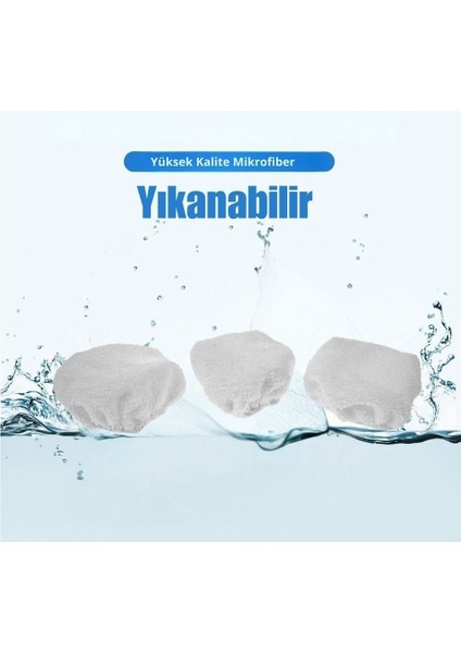 Kiwi Ksc 4210 Çok Fonksiyonlu Buharlı Temizleyici ile Uyumlu Cam Bezi 3'lü fiyatları