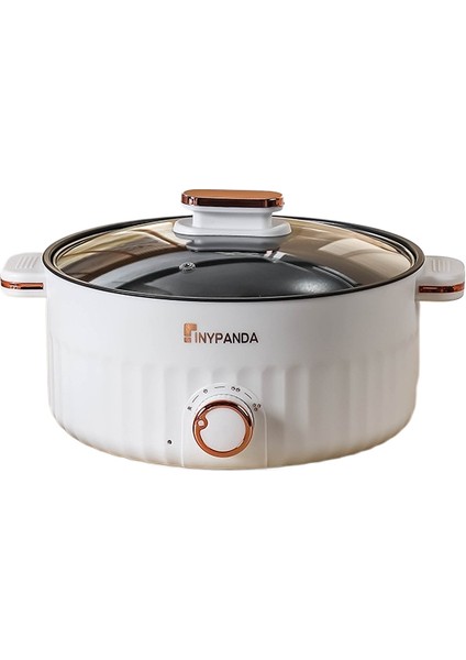 20CM Çok Fonksiyonlu Elektrikli Ocak Elektrikli Güveç Stir-Fry Ev Kızartma ve Pişirme Hepsi Bir Arada Tencere (Yurt Dışından)