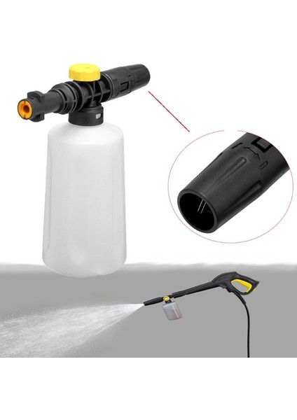K2 K3 K4 K5 K6 K7 Basınçlı Yıkama Makinesi Köpük Aparatı Sprey Şişe, Karcher ile Uyumlu