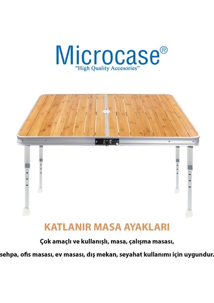 Metal Katlanabilir Yükseklik Ayarlı Masa ve Sehpa Ayak Takımı 4 Adet AL5059