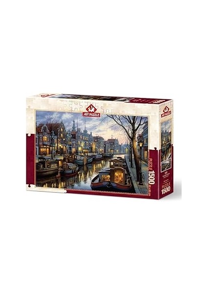 Art Puzzle 1500 Parça Kanal Işıkları 5389