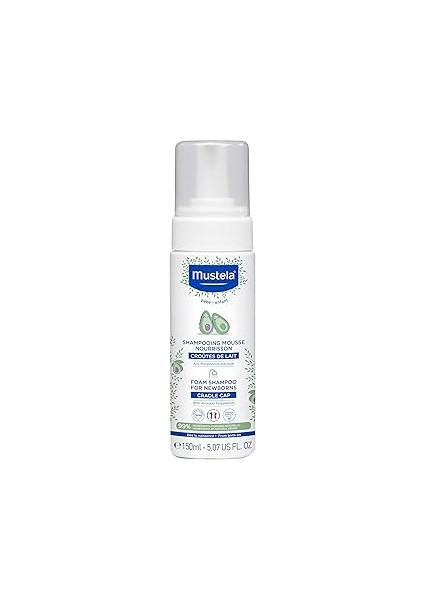 150 ml Konak Önleyici Köpük Şampuan, Yenidoğan Bebekler Için (Foam Shampoo For Newborns)