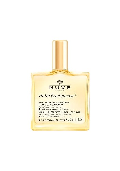 Çok Amaçlı Kuru Yağ - Nuxe Huile Prodigieuse 50 ml 3264680009761