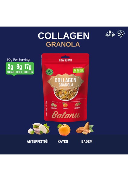 Zero Sugar & Low Sugar & Proteinli Badem Unu Kurabiyesi 3'lü Set fiyatları