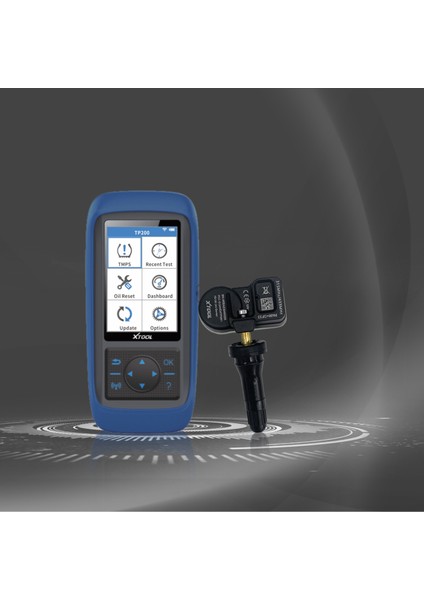 Xtool TS100R Çift Frekanslı Metal Versiyon Programlanabilir Lastik Basıncı Izleme Sistemi Sensörü