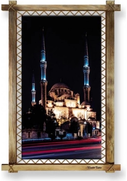 Kanvas Camii Düz Işıksız Tablo