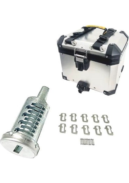 Anahtar Silindiri Tamir Takımı Bagaj Çantası Üst Kasa Motosiklet Anahtarı Silindir Kilidi Silindir Çekirdek Fişi Bagaj Çantası Üst Kasa R1200GS Lc R1250GS Adv R 1200 Gs Adventure ile Uyumlu 1 Adet