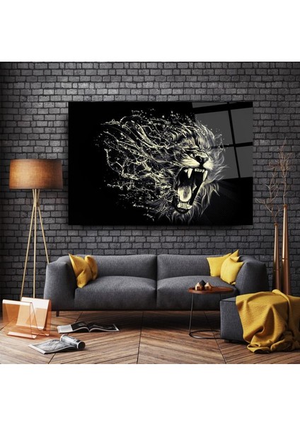 Aslan Cam Tablo | Hediyelik, Dekoratif, Ofis, Mutfak fırsatları