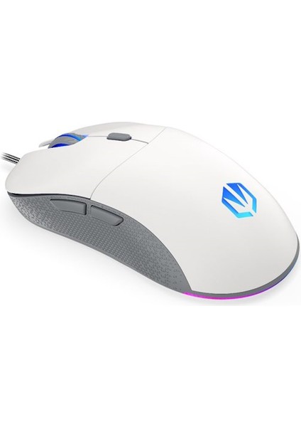 GEM Plus Onyx White ARGB Simetrik Gaming Mouse (EY6A011)