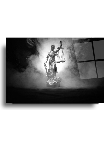 Themis Heykeli Cam Tablo | Hediyelik, Dekoratif, Ofis, Mutfak modelleri