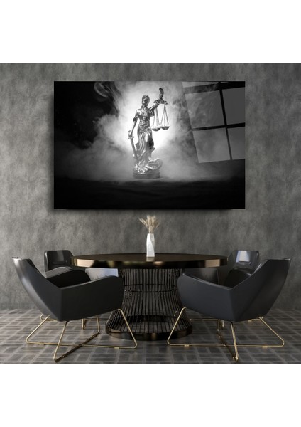 Themis Heykeli Cam Tablo | Hediyelik, Dekoratif, Ofis, Mutfak indirimleri