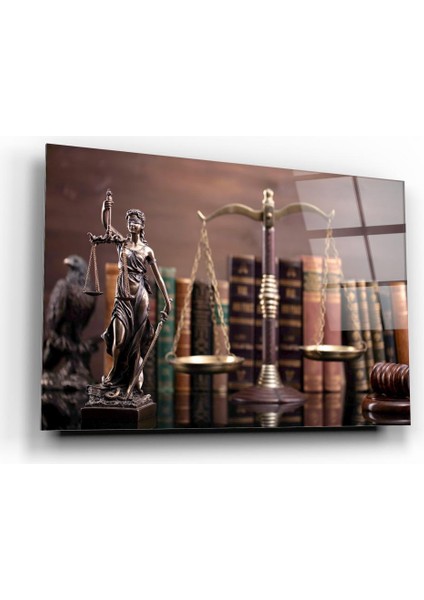 Themis Heykeli Cam Tablo | Hediyelik, Dekoratif, Ofis, Mutfak