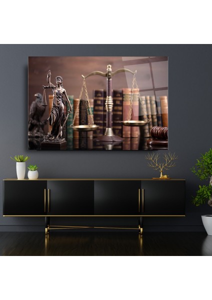 Themis Heykeli Cam Tablo | Hediyelik, Dekoratif, Ofis, Mutfak indirimleri