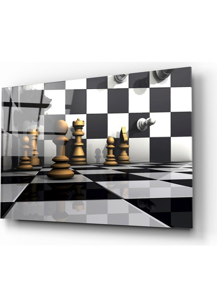 Satranç Cam Tablo | Hediyelik, Dekoratif, Ofis, Mutfak fiyatları