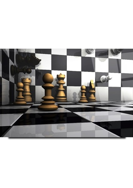 Satranç Cam Tablo | Hediyelik, Dekoratif, Ofis, Mutfak modelleri