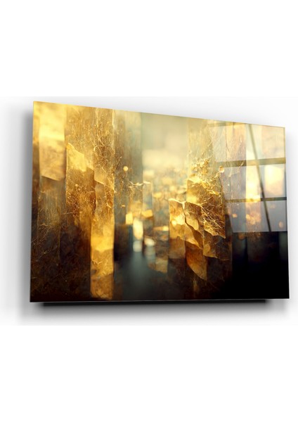 Soyut Cam Tablo | Hediyelik, Dekoratif, Ofis, Mutfak