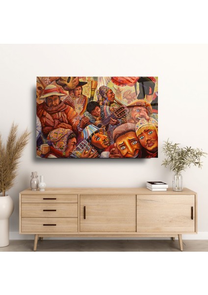 Silüetler Cam Tablo | Hediyelik, Dekoratif, Ofis, Mutfak fırsatları