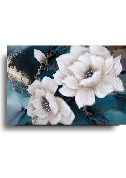 Çiçek Cam Tablo | Hediyelik, Dekoratif, Ofis, Mutfak modelleri