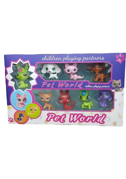 Pet World 8 Li Hayvan Seti