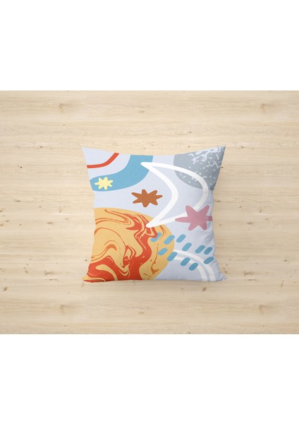 Çift Taraf Baskılı Gizli Di Özel Tasarım Süet Dokulu Kırlent Kılıfı Takımı 213 modelleri